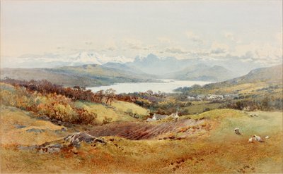 Landscape - Langdale Pikes by Arthur Tucker